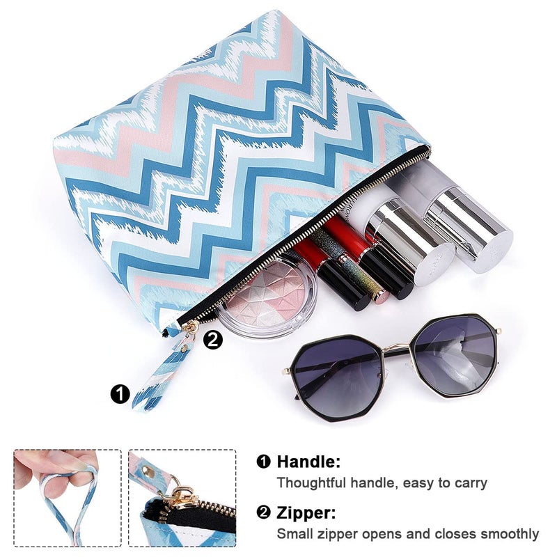 Kamo Makeup Bags - Cosmetic Bag for Women Zipper Pouch Travel Cosmetic Organizer Travel bags for toiletries Pencil case - Image 2